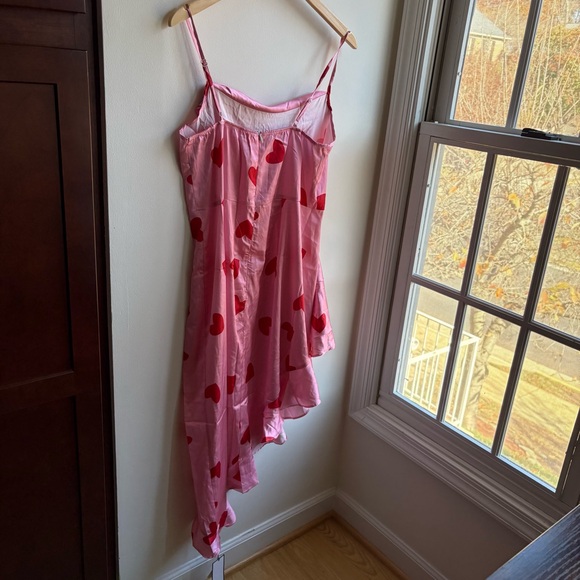Pink Heart Midi Dress - Picture 4 of 4